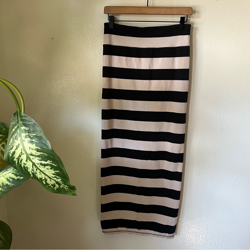 Free People | Stripe Column Maxi Skirt - Picture 2 of 7